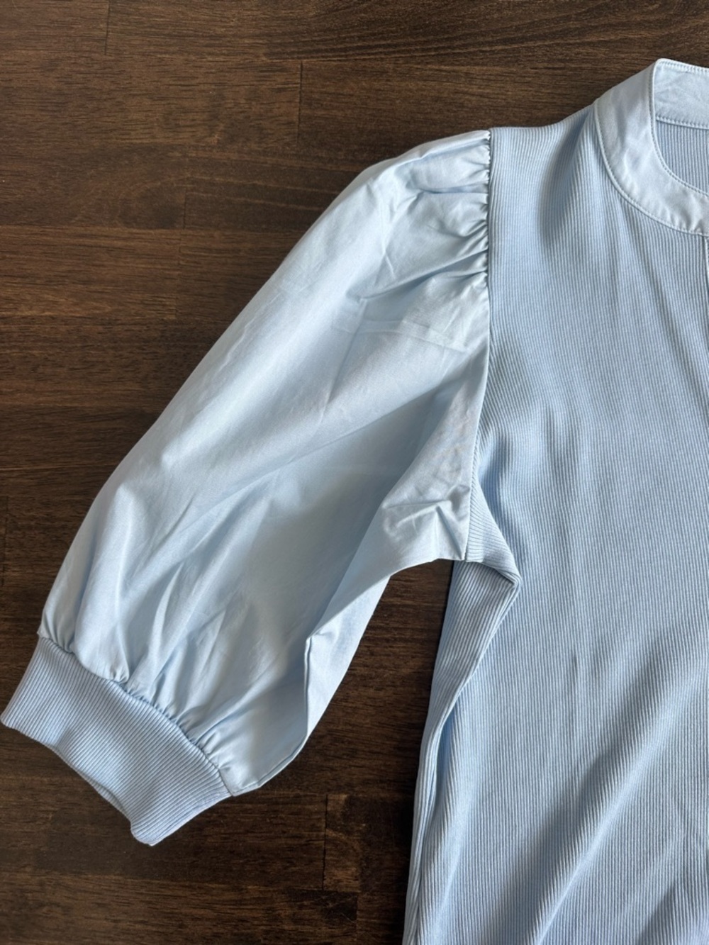 BNWT🩵 Veronica Beard Coralee Top - Lake Blue - Size S - Picture 5 of 6
